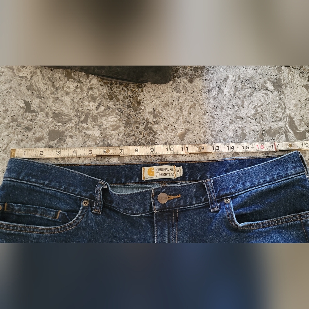 Carhartt Original Fit Blue Jeans - Picture 7 of 10